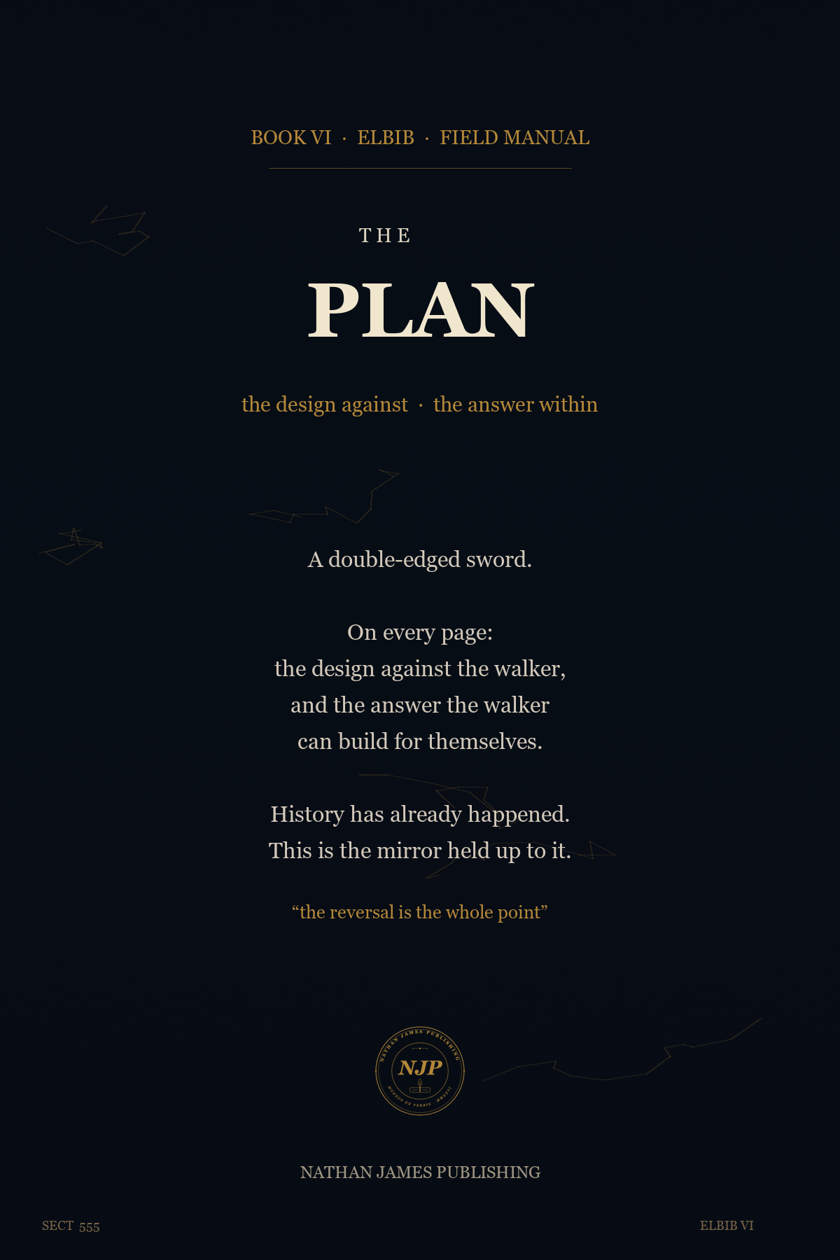 The <em>Plan</em> back cover